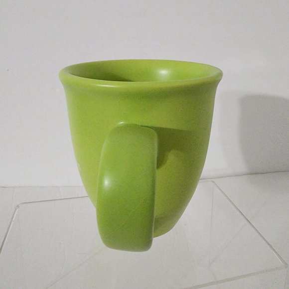 Green Coffee Mug Today Is A New Beginning Made in USA - Picture 4 of 8